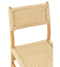 J-Line Krzesło LAP 87 cm drewno bukowe
