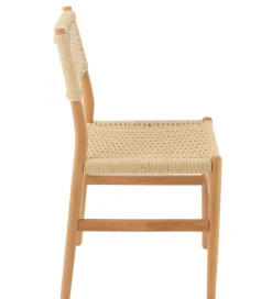 J-Line Krzesło LAP 87 cm drewno bukowe