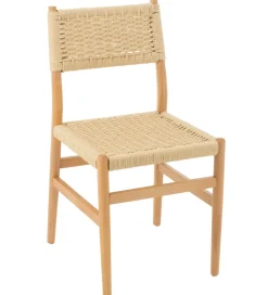 J-Line Krzesło LAP 87 cm drewno bukowe