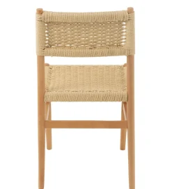 J-Line Krzesło LAP 87 cm drewno bukowe