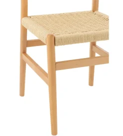 J-Line Krzesło LAP 87 cm drewno bukowe