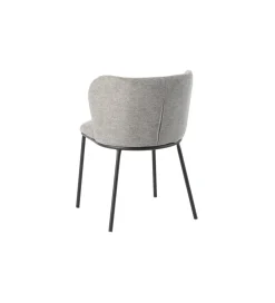 Invicta Interior Krzesło LYON 75 cm szaro beżowe