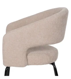 Zona-Design Krzesło MALGAS Beżowy