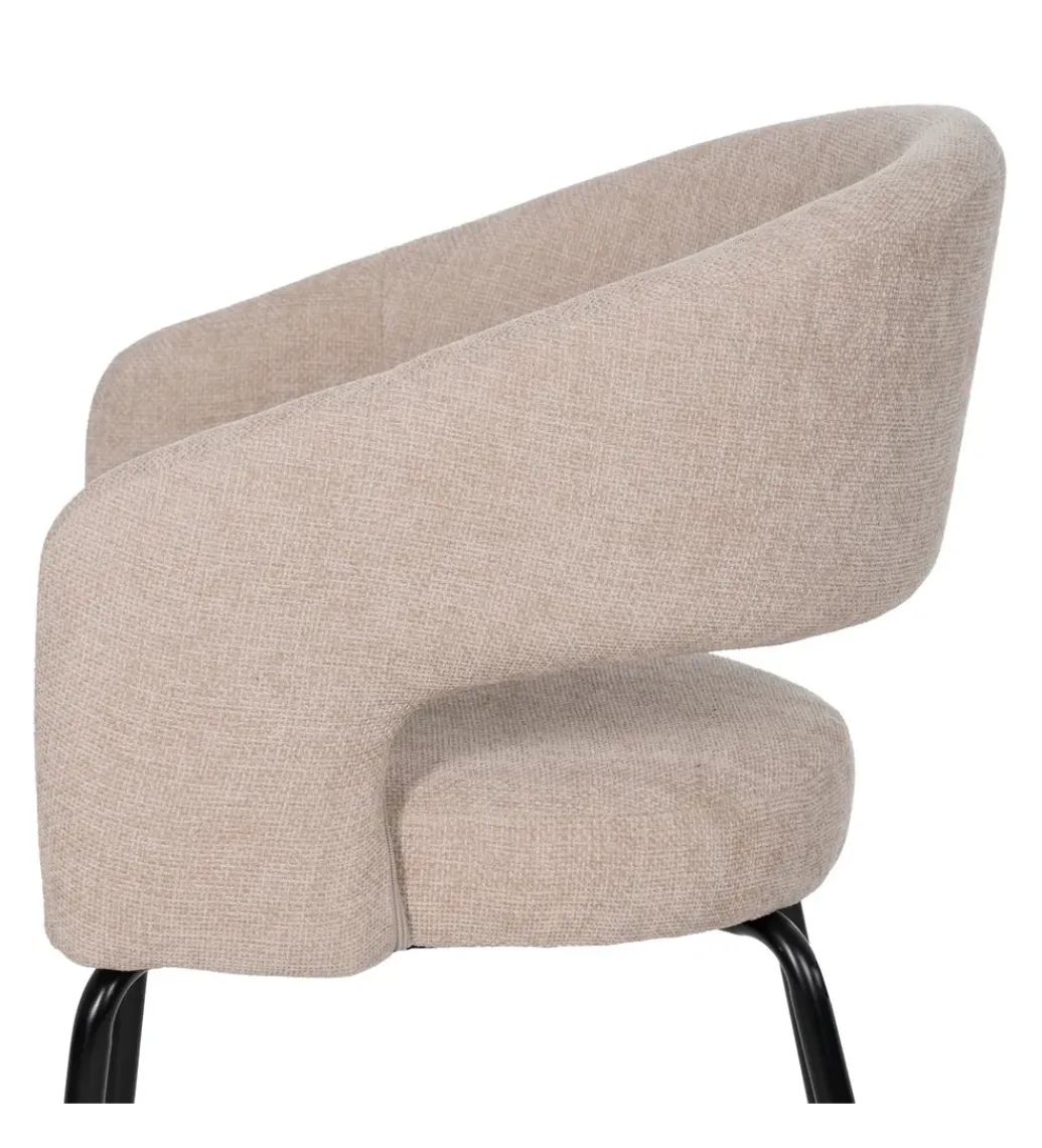 Zona-Design Krzesło MALGAS Beżowy