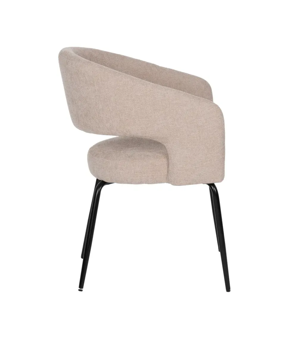 Zona-Design Krzesło MALGAS Beżowy