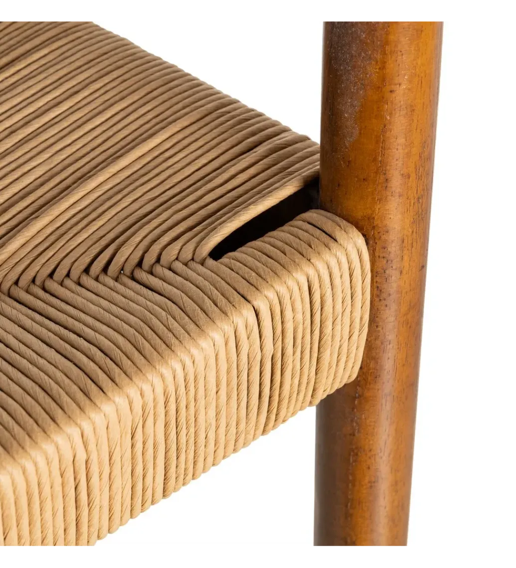 Zona-Design Krzesło MARONY 78 cm drewno kauczuk