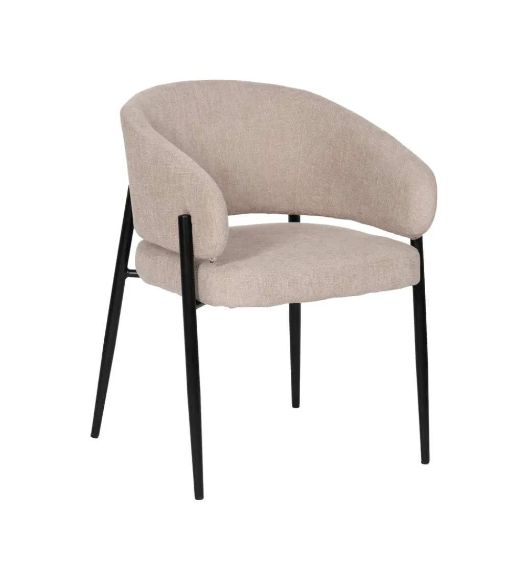 Zona-Design Krzesło MATIAS Beżowy