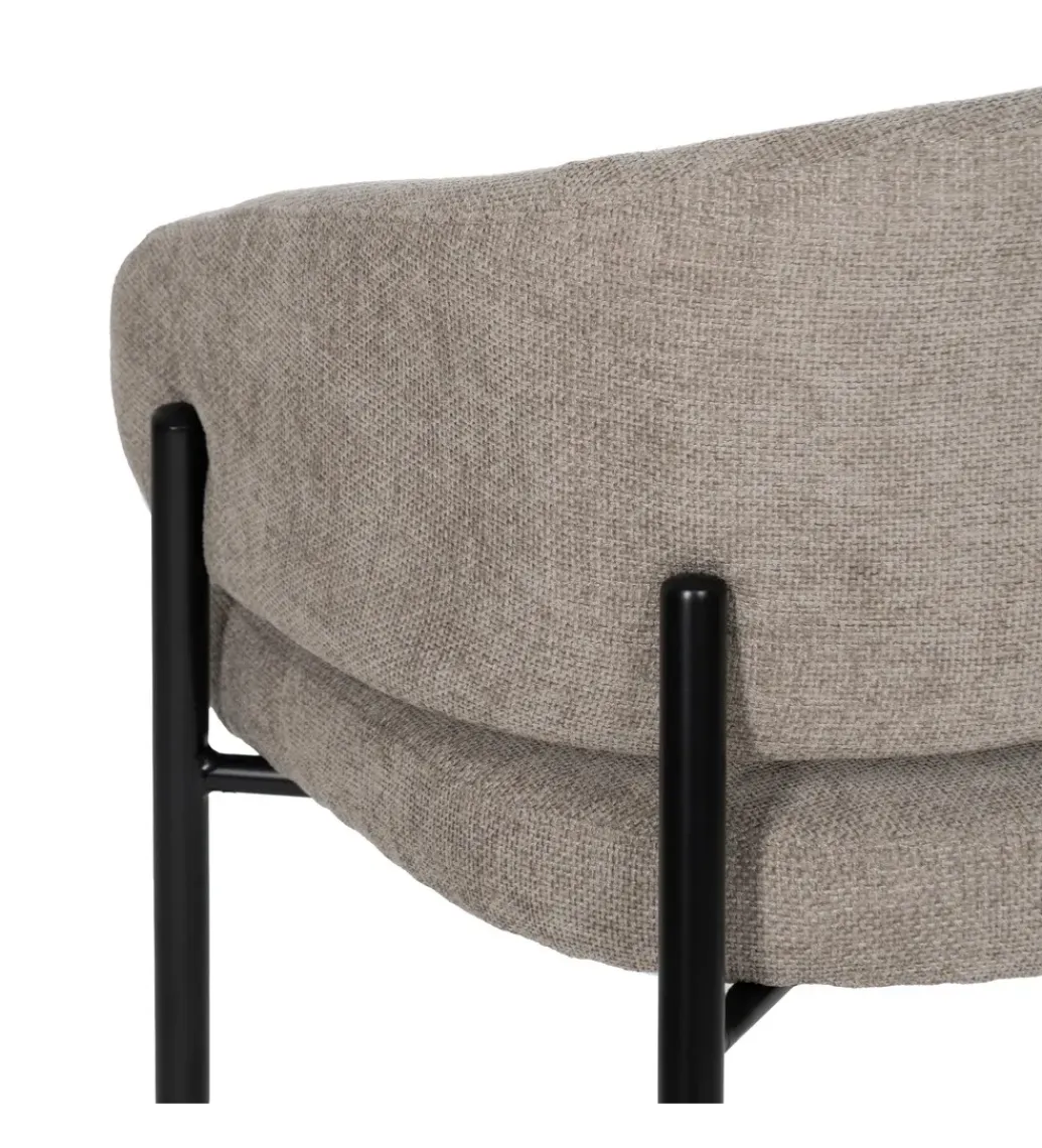 Zona-Design Krzesło MATIAS Taupe