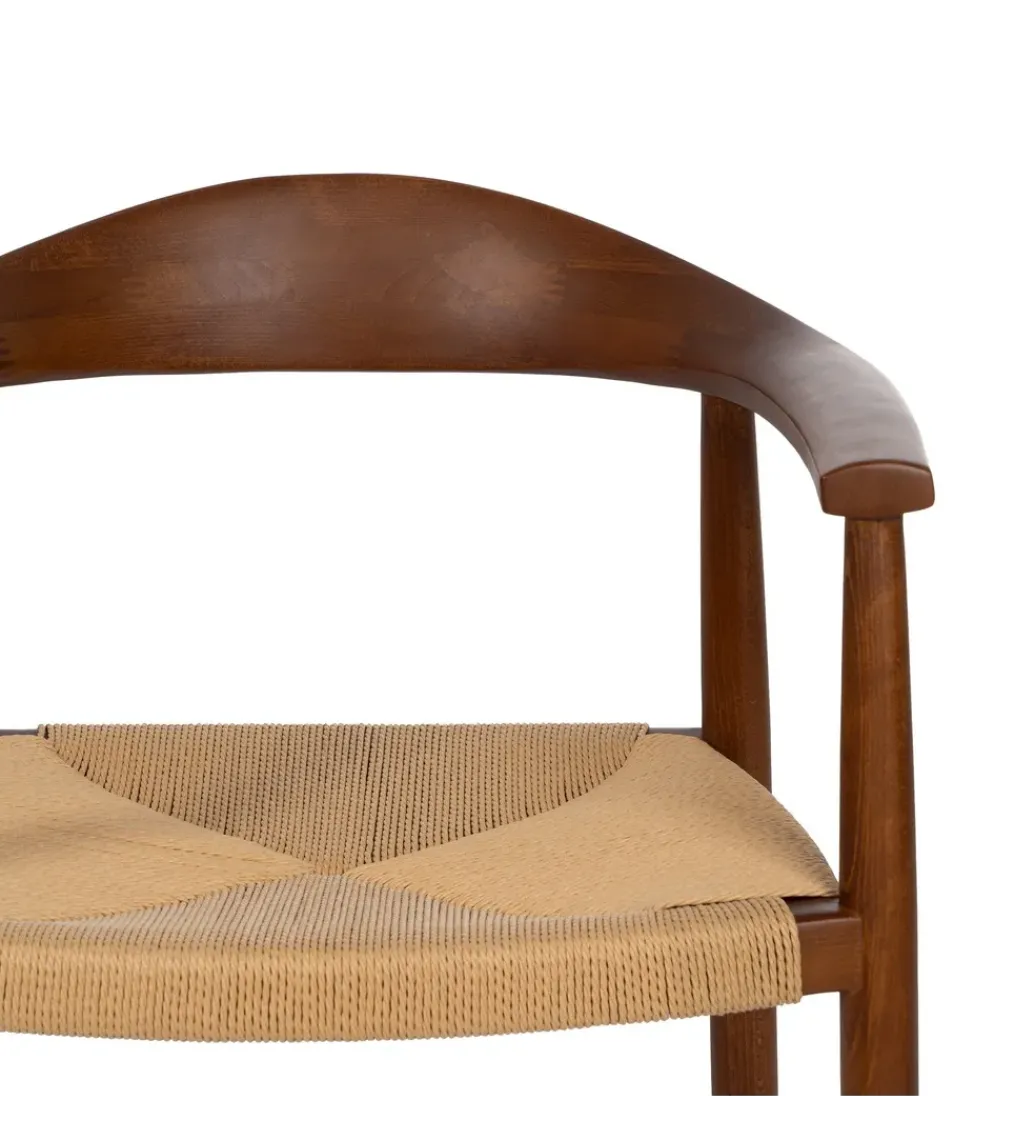 Zona-Design Krzesło MEPARENO 77 cm drewno bukowe
