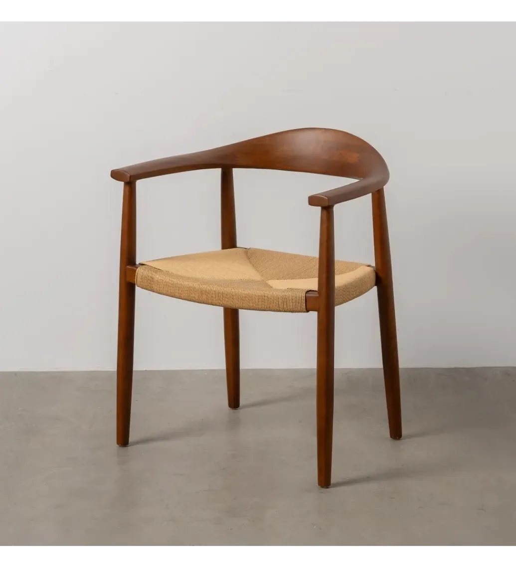 Zona-Design Krzesło MEPARENO 77 cm drewno bukowe