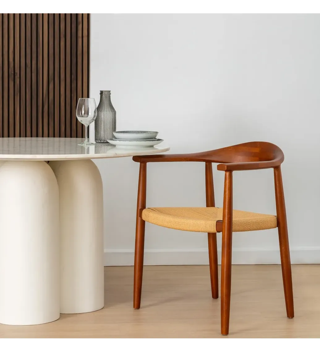 Zona-Design Krzesło MEPARENO 77 cm drewno bukowe