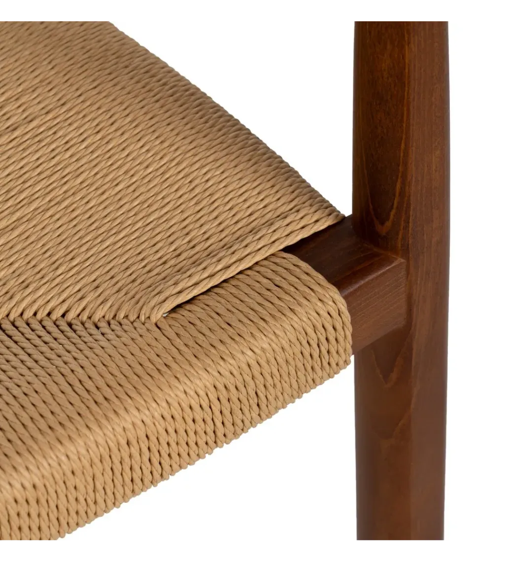 Zona-Design Krzesło MEPARENO 77 cm drewno bukowe