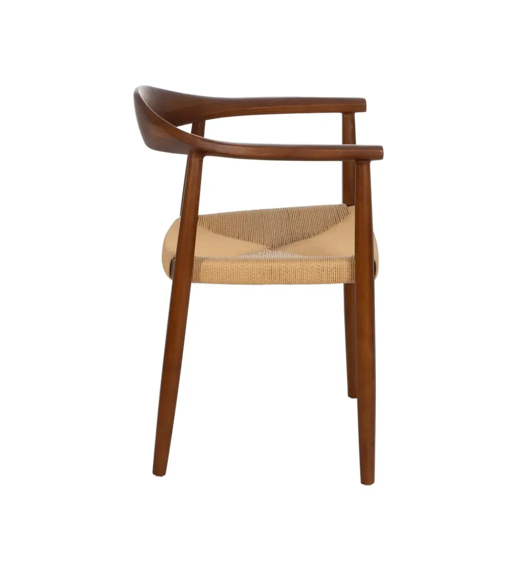 Zona-Design Krzesło MEPARENO 77 cm drewno bukowe