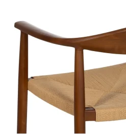 Zona-Design Krzesło MEPARENO 77 cm drewno bukowe
