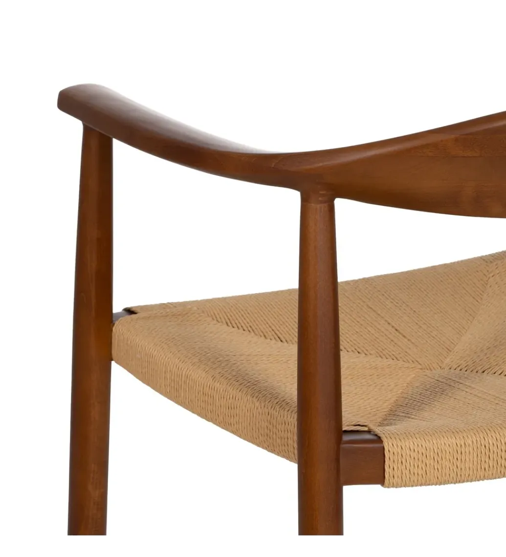 Zona-Design Krzesło MEPARENO 77 cm drewno bukowe