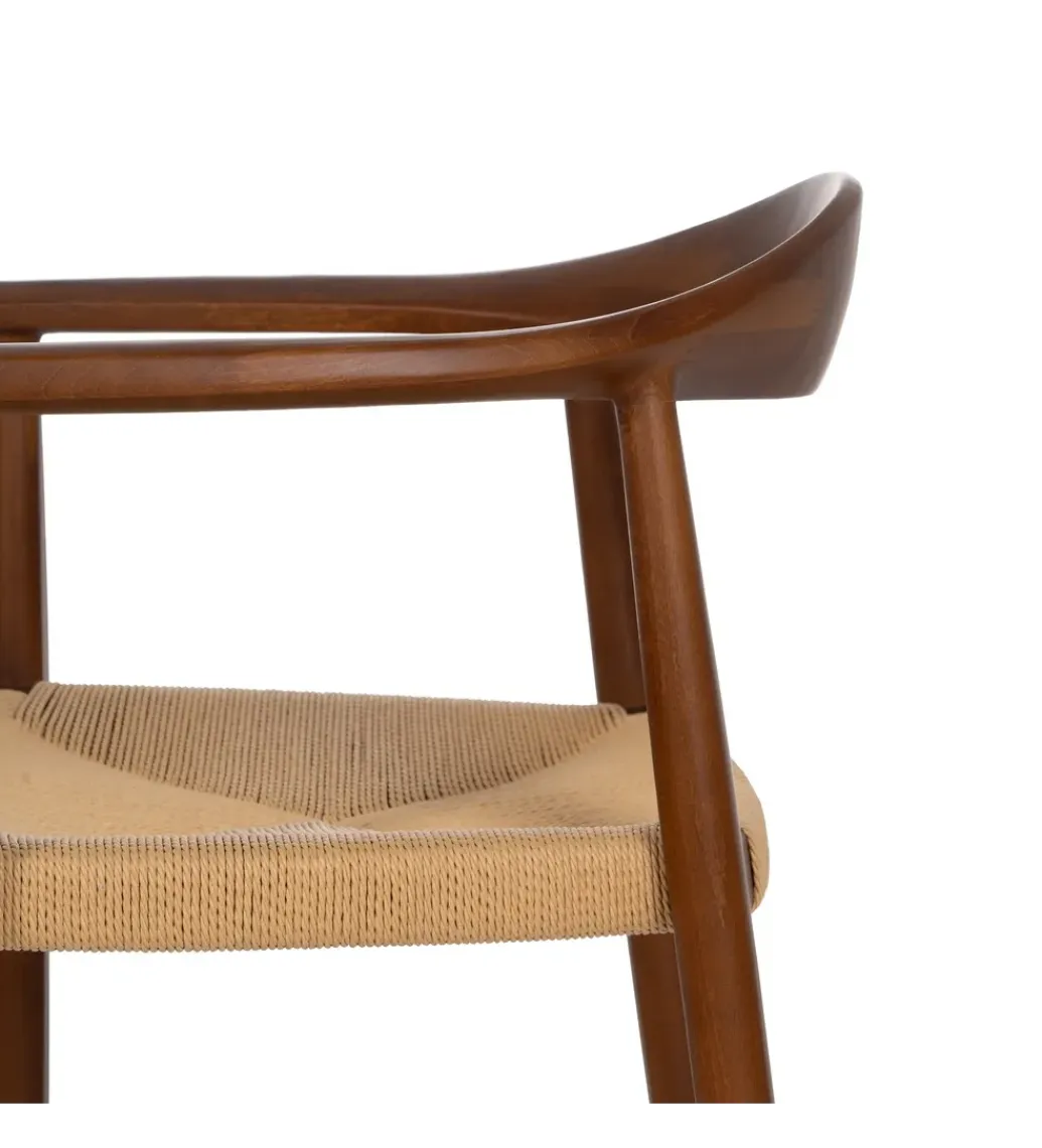 Zona-Design Krzesło MEPARENO 77 cm drewno bukowe