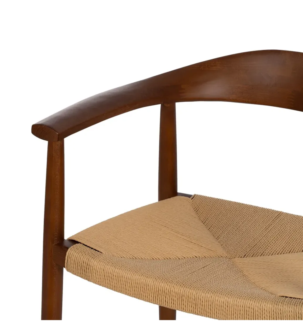 Zona-Design Krzesło MEPARENO 77 cm drewno bukowe