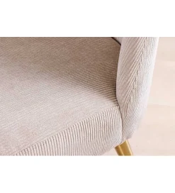 Invicta Interior Krzesło MIA CASA tapicerowane beżowy