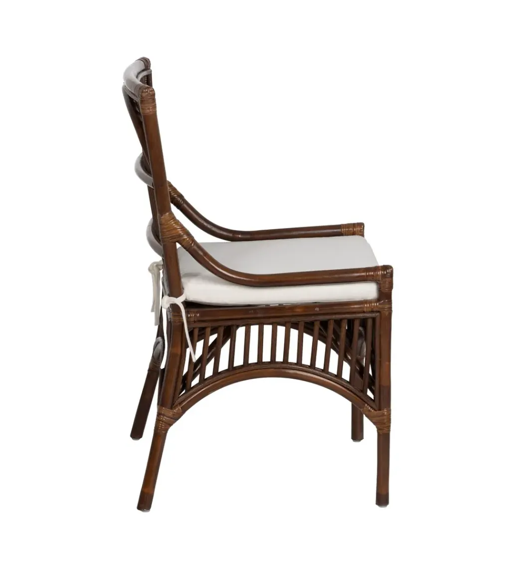 Zona-Design Krzesło MIRTERNO 90 cm brązowe