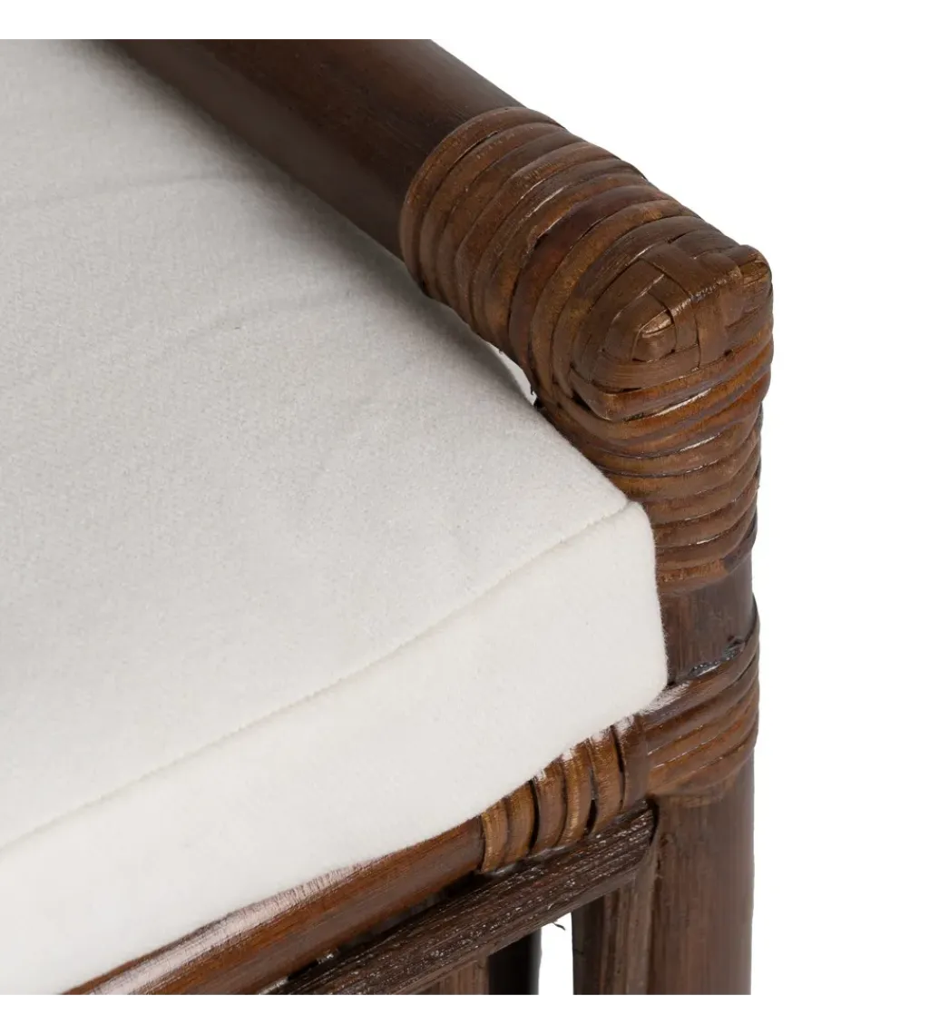 Zona-Design Krzesło MIRTERNO 90 cm brązowe