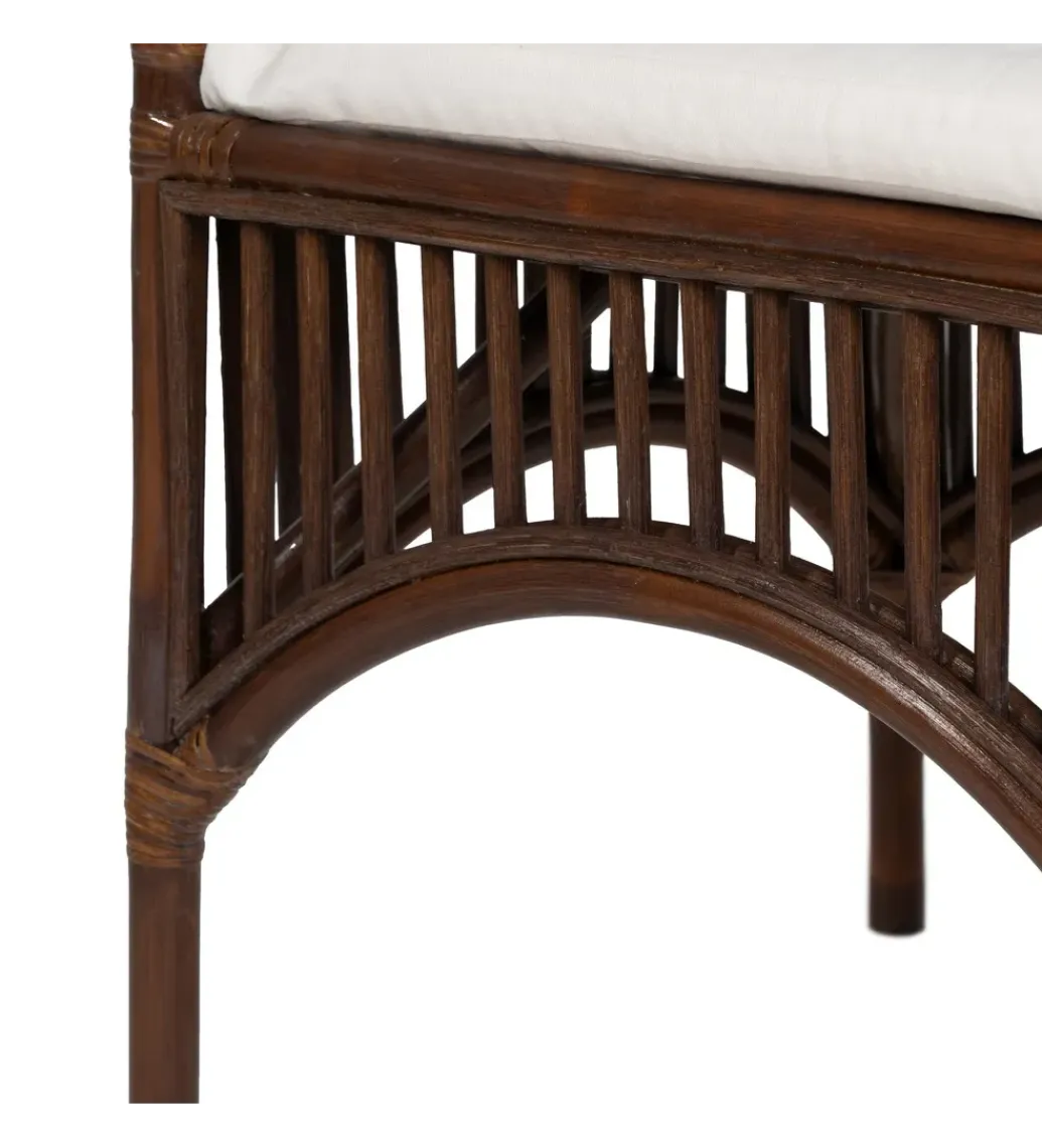 Zona-Design Krzesło MIRTERNO 90 cm brązowe