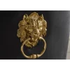 Invicta Interior Krzesło MODERN BAROCK welwet czarny złote nogi