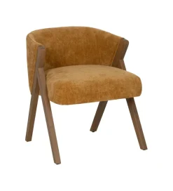 Zona-Design Krzesło MORTEZ 68 cm naturalne żółte