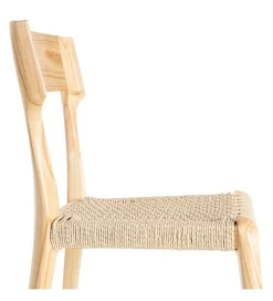 Zona-Design Krzesło NATER 81 cm drewno jesion naturalne