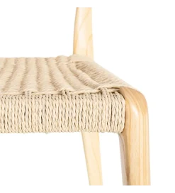 Zona-Design Krzesło NATER 81 cm drewno jesion naturalne