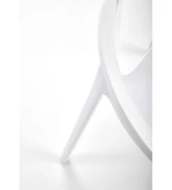 Halmar Krzesło NATI z podłokietnikami białe