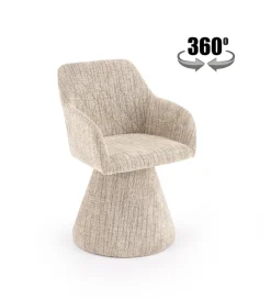 Halmar Krzesło obrotowe K603 85 cm beżowe
