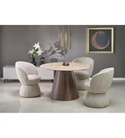 Halmar Krzesło obrotowe K581 82 cm beżowe