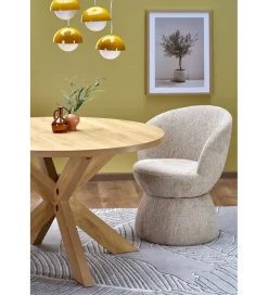 Halmar Krzesło obrotowe K581 82 cm beżowe