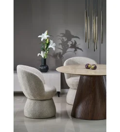 Halmar Krzesło obrotowe K581 82 cm beżowe