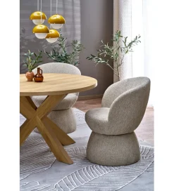 Halmar Krzesło obrotowe K581 82 cm beżowe