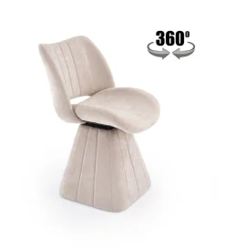 Halmar Krzesło obrotowe K613 87 cm beżowe