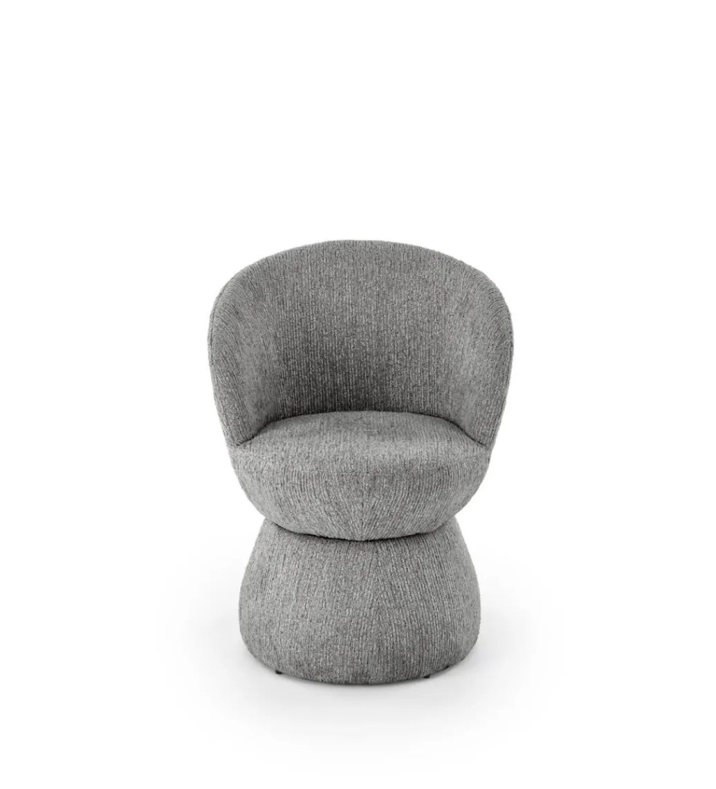 Halmar Krzesło obrotowe K581 82 cm popielate