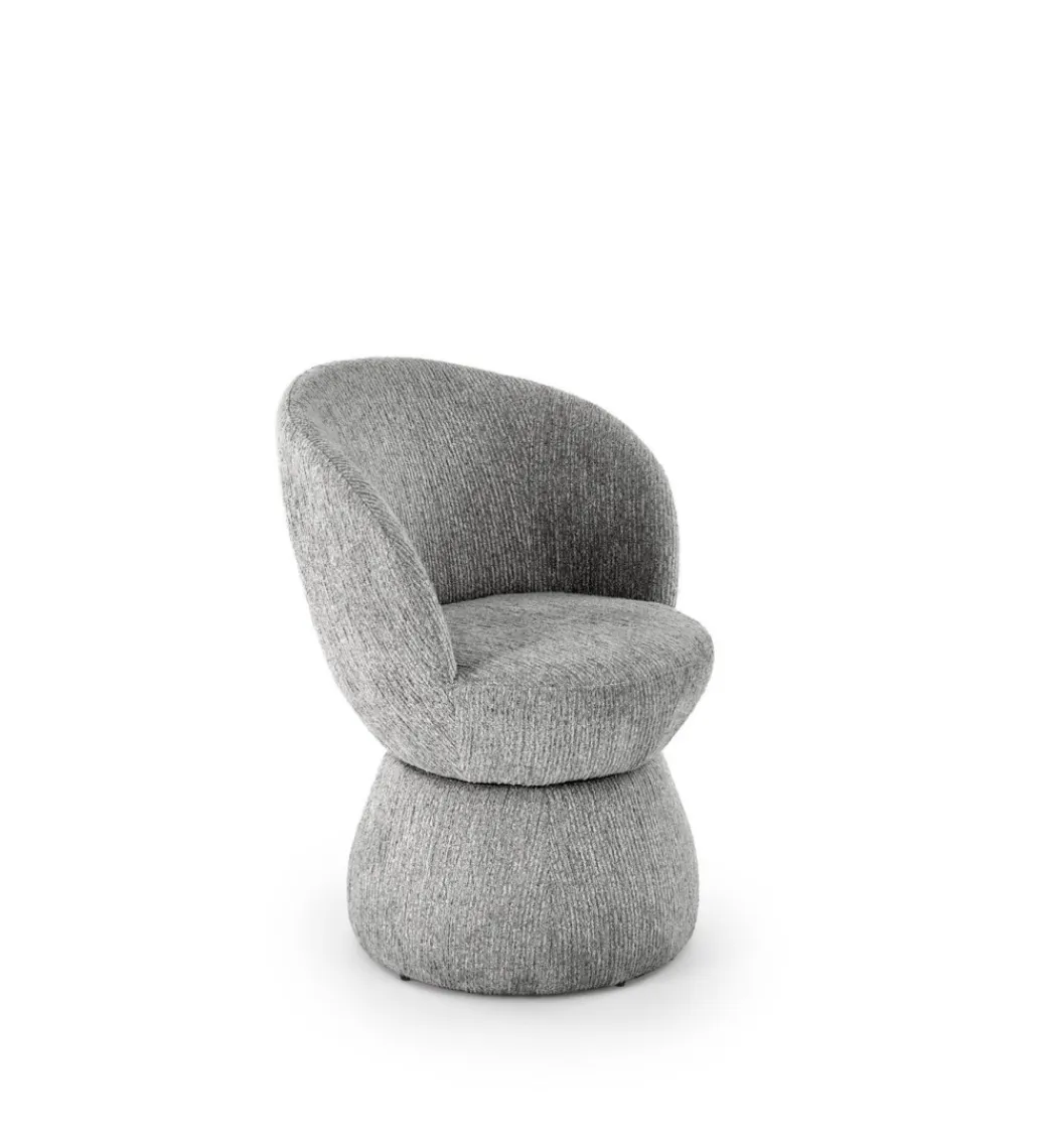 Halmar Krzesło obrotowe K581 82 cm popielate