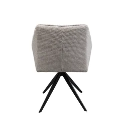 KARE Krzesło obrotowe THINKTANK 82 cm szare