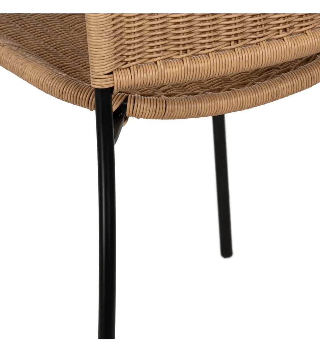 Zona-Design Krzesło ogrodowe BULO naturalne