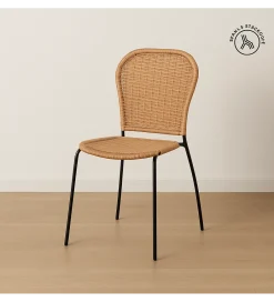 Zona-Design Krzesło ogrodowe BULO naturalne
