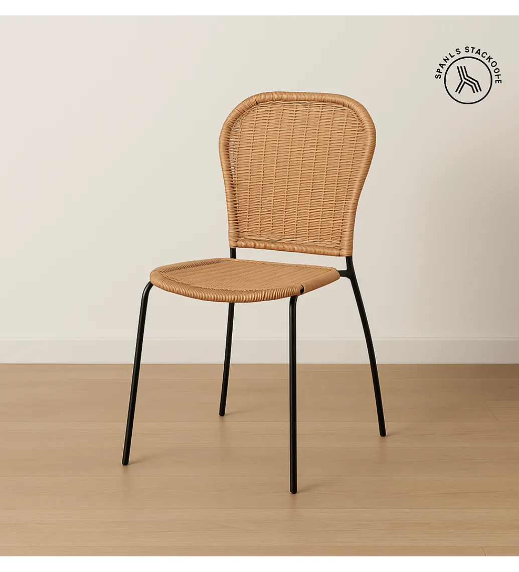Zona-Design Krzesło ogrodowe BULO naturalne