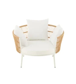 J-Line Krzesło ogrodowe JOALEN 79 cm rattan