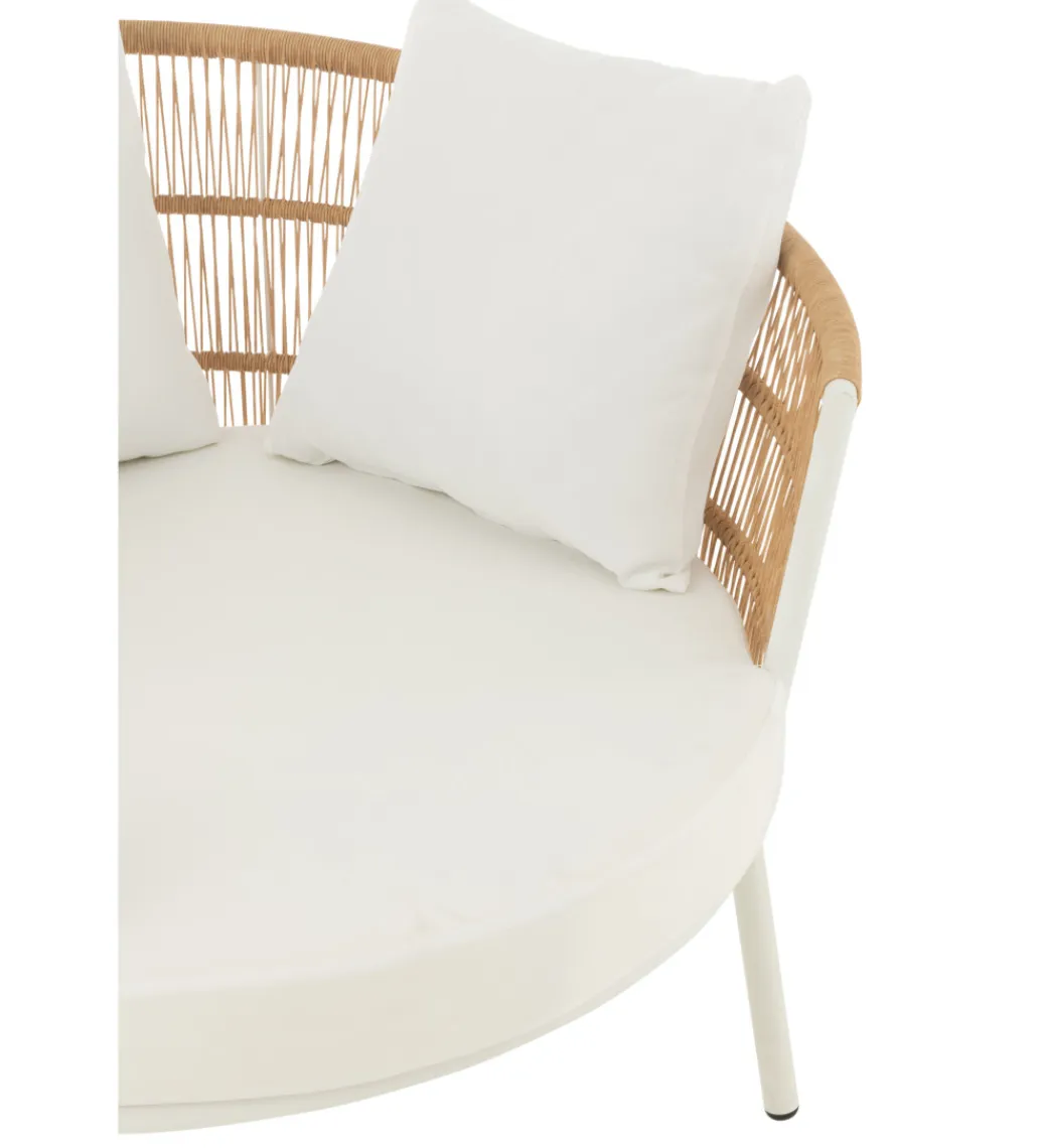 J-Line Krzesło ogrodowe JOALEN 79 cm rattan
