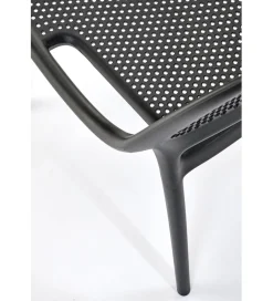 Halmar Krzesło ogrodowe K532 80 cm czarne