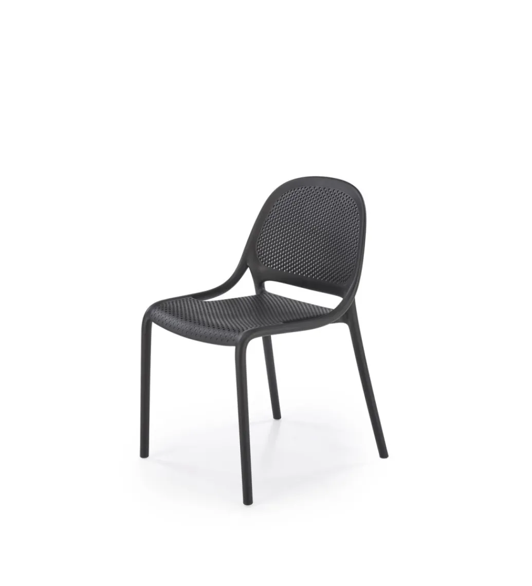 Halmar Krzesło ogrodowe K532 80 cm czarne