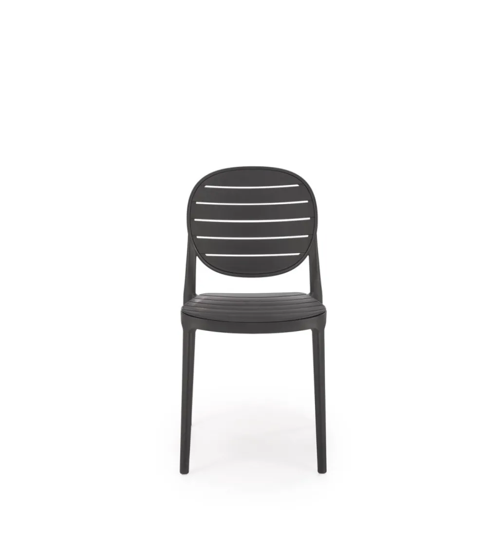 Halmar Krzesło ogrodowe K529 83 cm czarne