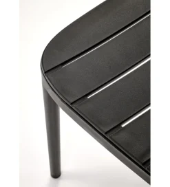 Halmar Krzesło ogrodowe K529 83 cm czarne