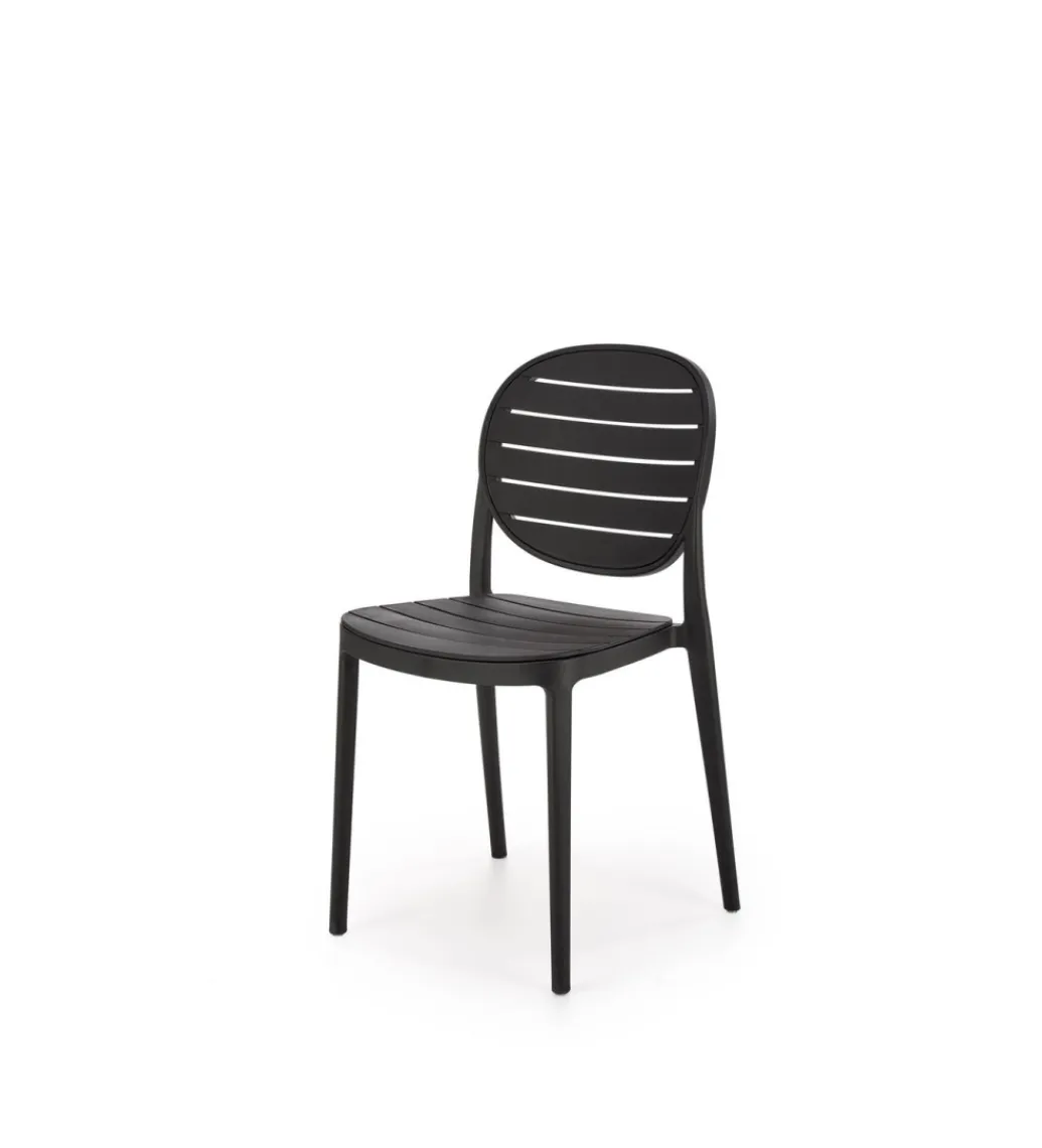 Halmar Krzesło ogrodowe K529 83 cm czarne