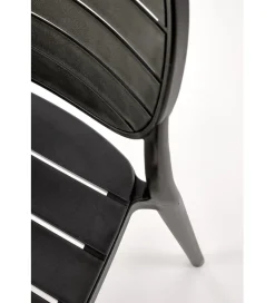 Halmar Krzesło ogrodowe K529 83 cm czarne